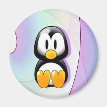 Adorable Penguin Magnet