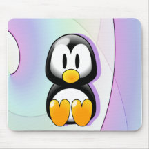 Adorable Penguin Mouse Pad