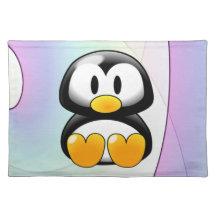 Adorable Penguin Place Mat