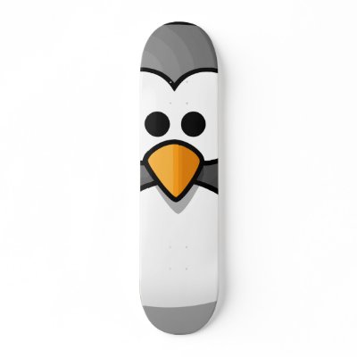 Adorable Penguin Skateboard Decks by FormulaDesigns