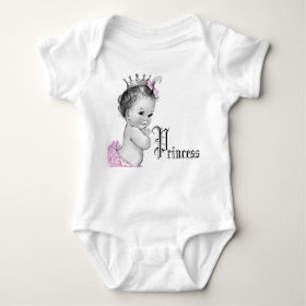 Adorable Pink Princess Baby Girl Shirts