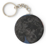 Adorable Pup Face Keychain