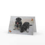 Adorable Puppies Card