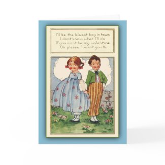 Adorable Retro Valentine Cards