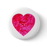 Adorable Rose Heart Buttons