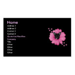 Adorable Sly Heaven Chihuahua Pink Flower business cards