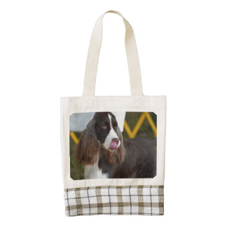Adorable Springer Spanial Zazzle HEART Tote Bag