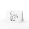 Adorable Squirrel Greeting Card by sourstraw Adorable Squirrel Greeting Card