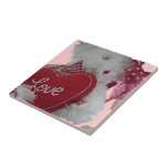 Adorable Teddy Bear Love Valentine Photo Tiles