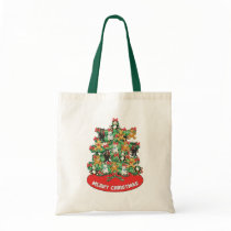 Adorable Teddy Bear Ornaments Christmas Tree bags