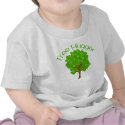 Adorable Tree Hugger Baby Tees t-shirts