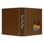 Adorable Tree Owls Vinyl Binder