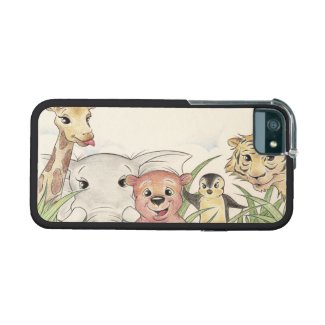 adorable wild animals iPhone 5/5S covers