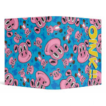 Adorably Cute Pig Binder
