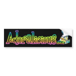 Adoralicious Logo Sticker Bumper Stickers