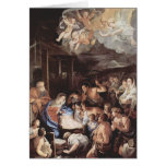 Adoration by the Shepherds by Guido Reni Cards