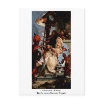 Adoration Of Magi By Giovanni Battista Tiepolo Postcard