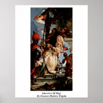 Adoration Of Magi By Giovanni Battista Tiepolo Print