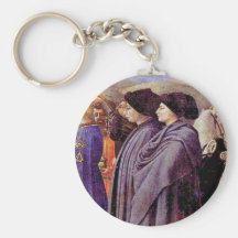 Adoration of the Kings by Masaccio Key Chains