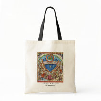 Adoration Of The Lamb By Beringarius Tote Bags