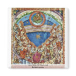 Adoration Of The Lamb By Beringarius Fridge Magnets