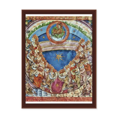Adoration Of The Lamb By Beringarius Post Card by Artcollection