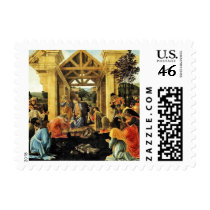 Adoration of the Magi - Botticelli Postage Stamps