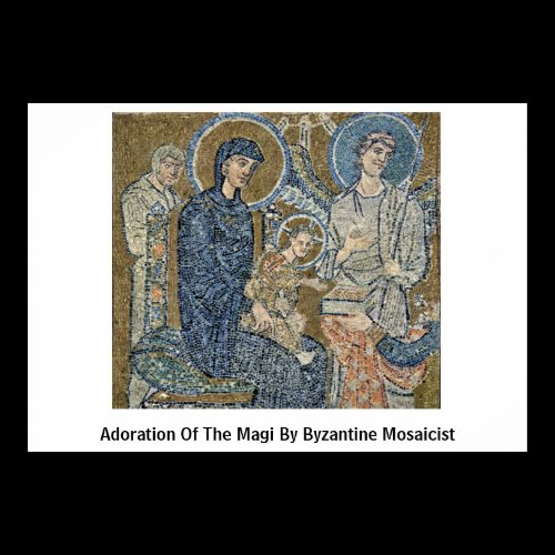 Adoration Of The Magi By Byzantine Mosaicist Posters