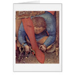 Adoration Of The Magi By Gentile Da Fabriano Greeting Card