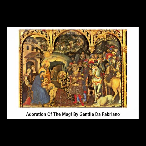 Adoration Of The Magi By Gentile Da Fabriano Poster