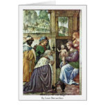 Adoration Of The Magi By Luini Bernardino Greeting Cards