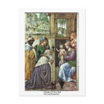 Adoration Of The Magi By Luini Bernardino Postcards