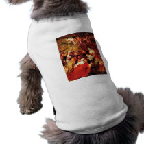 Adoration of the Magi by Paul Rubens Doggie Tshirt