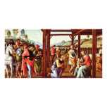 Adoration Of The Magi By Perugino Pietro Photo Card Template