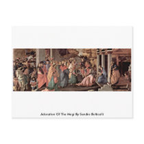 Adoration Of The Magi By Sandro Botticelli Postcards