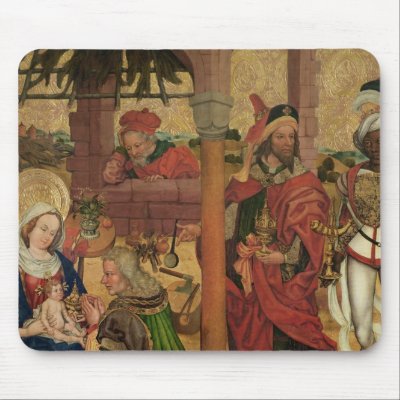 Adoration of the Magi, c.1475 Mouse Pad by bridgemanart