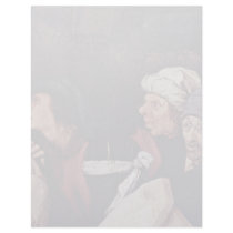 Adoration Of The Magi Detail By Bruegel D. Ä. Piet Letterhead