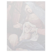 Adoration Of The Magi Detail By Bruegel D. Ä. Piet Letterhead