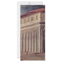 Adoration Of The Magi Detail By Pontormo Jacopo Customized Rack Card