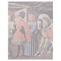 Adoration Of The Magi Detail By Uccello Paolo Customized Letterhead