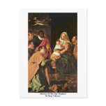Adoration Of The Magi (Epiphany) Postcard