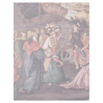 Adoration Of The Magi (London) By Botticelli Customized Letterhead