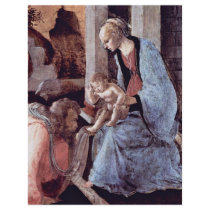 Adoration Of The Magi (London) Detail By Botticell Letterhead Design