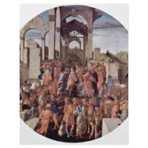 Adoration Of The Magi (London) Tondo By Botticelli Flyers