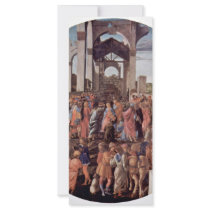 Adoration Of The Magi (London) Tondo By Botticelli Full Color Rack Card