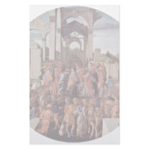 Adoration Of The Magi (London) Tondo By Botticelli Stationery