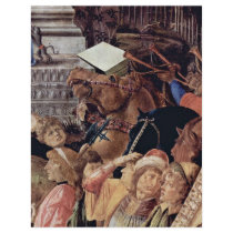 Adoration Of The Magi (London) Tondo Detail Letterhead Design