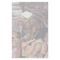 Adoration Of The Magi (London) Tondo Detail Stationery