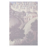 Adoration Of The Magi Medium Predellatafel: Flight Custom Stationery