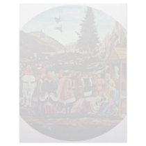 Adoration Of The Magi, Tondo By Domenico Veneziano Custom Letterhead